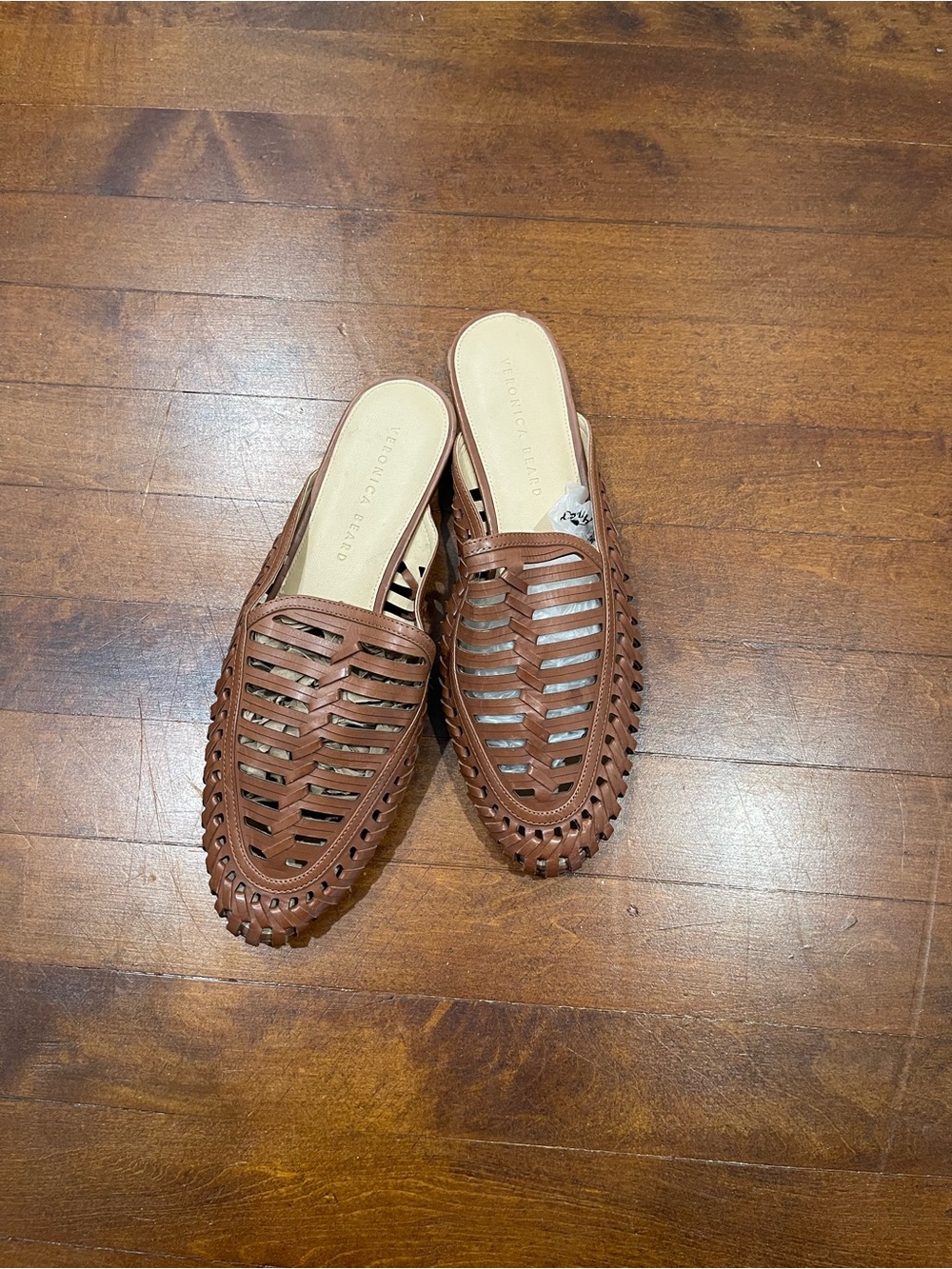 Veronica Beard Albani Woven Mules